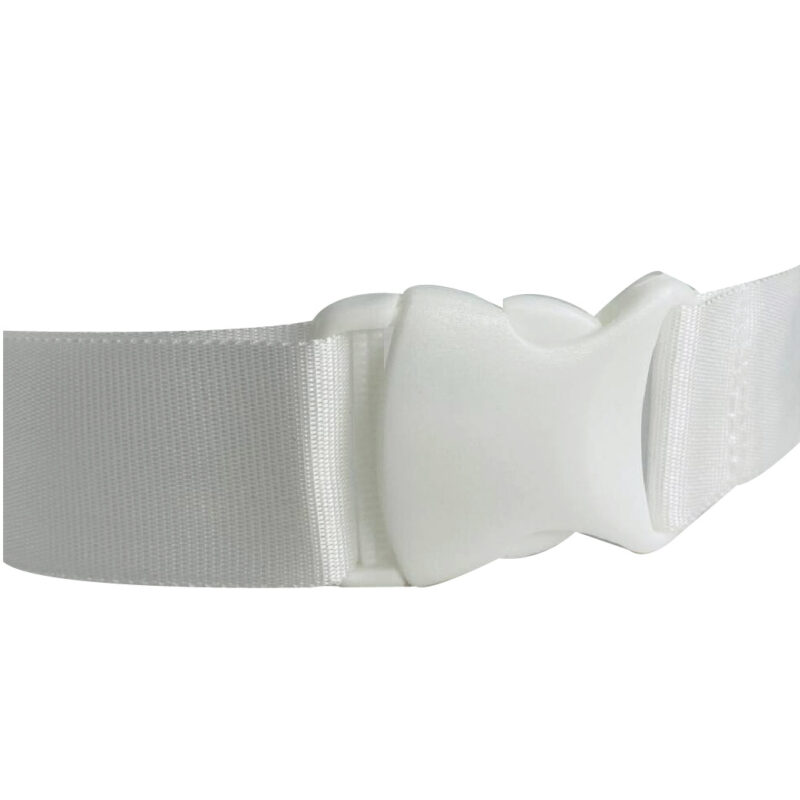 White Adjustable Belt